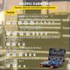 VEVOR Hydraulic Flaring Tool Kit, 45¬∞ Double Flaring Tool, Brake Repair Brake Flaring Tools for 3/16"-1/2"